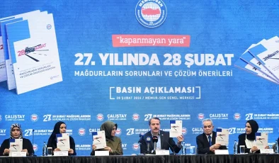 Memur-Sen Genel Başkanı Ali Yalçın, 28 Şubat mağdurlarının mağduriyetlerinin giderilmesi için komisyon kurulmasını önerdi