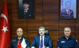 Uşak Valisi Turan Ergün Suçla Mücadele Faaliyetlerini Değerlendirdi