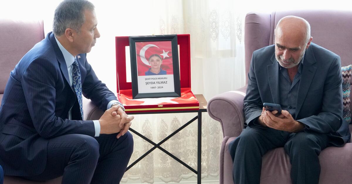 Cumhurbaşkanı Erdoğan’dan, şehit polis memuru Şeyda Yılmaz’ın babasına telefon