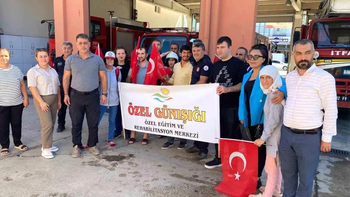 Özel Öğrenciler İtfaiyecilik Haftası’nı Kutladı