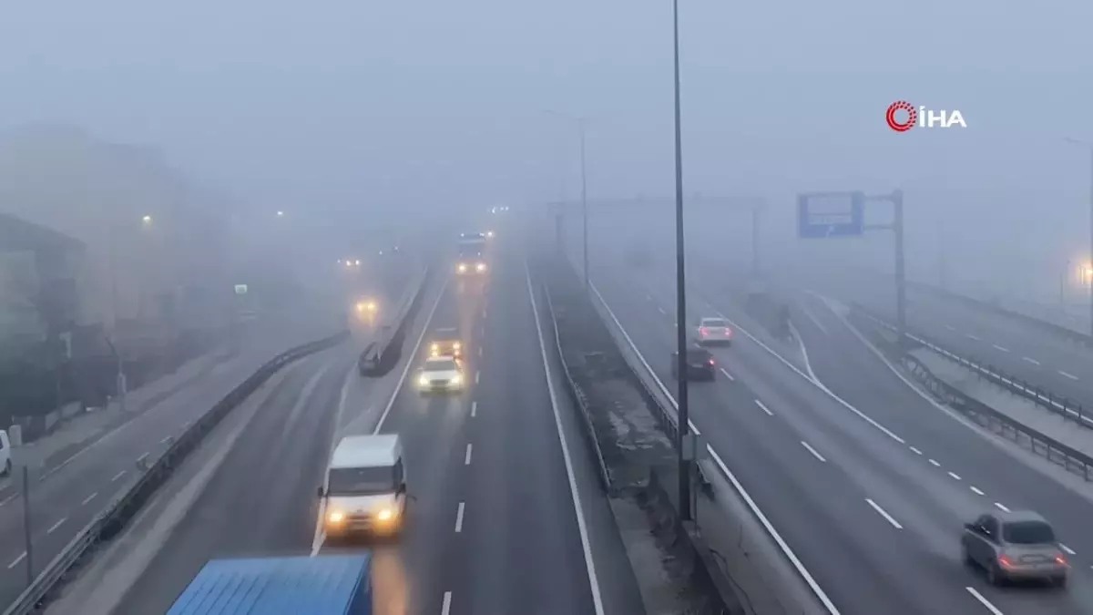 Kocaeli’de Yoğun Sis Etkili