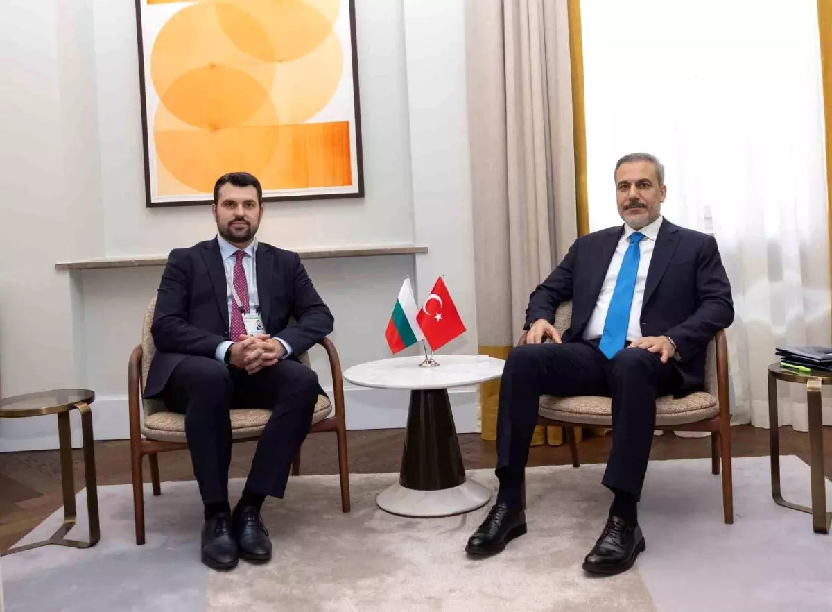 Fidan, Münih’te Bulgar Bakan ile Görüştü