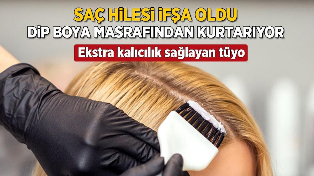 Kuaför hilesi ifşa oldu! Dip boyası masrafından kurtarıyor, kalıcılığı artıyor
