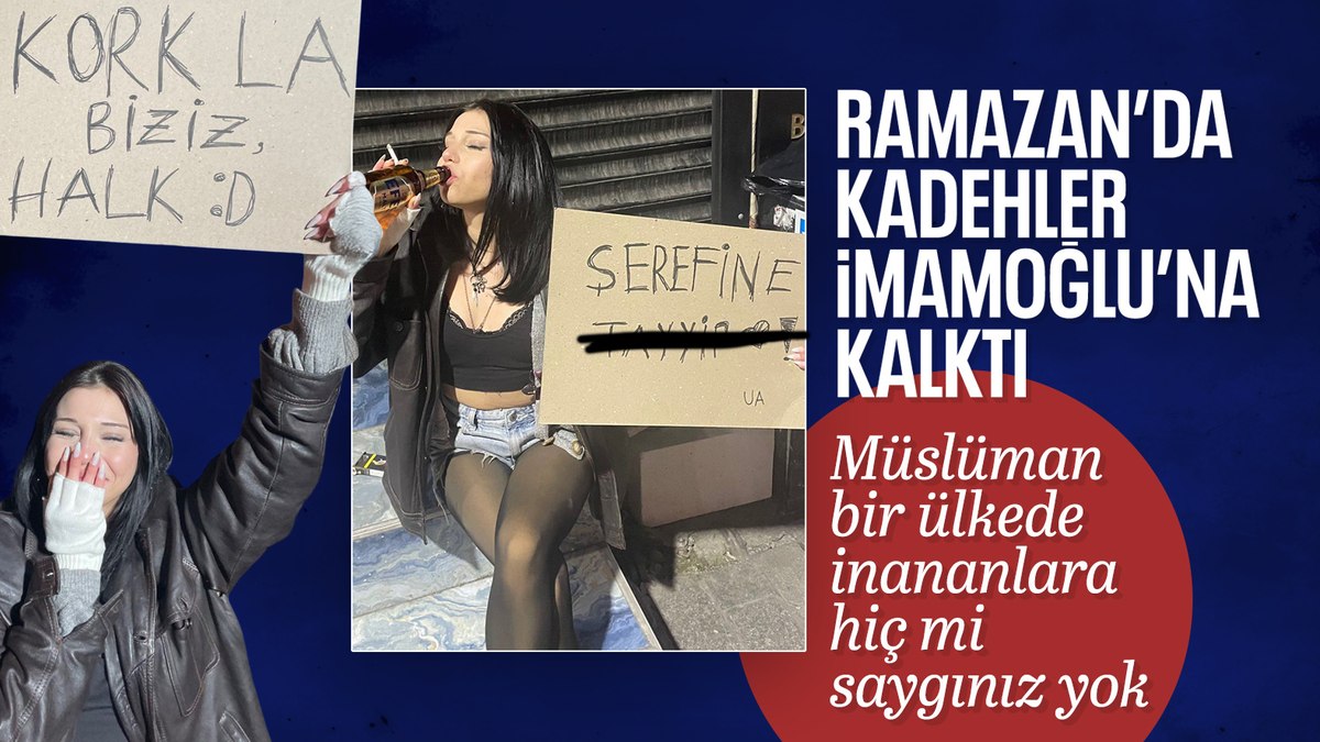 Ekrem İmamoğlu’na destek için Saraçhane’de bir araya gelip bira içtiler