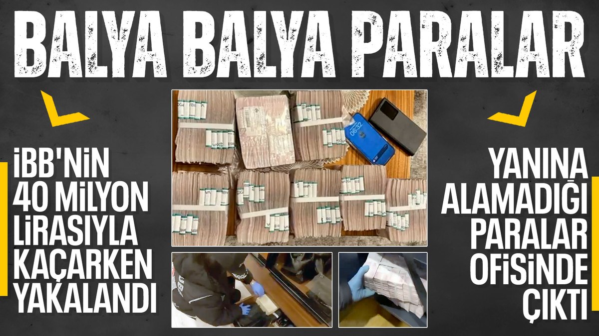 İBB soruşturmasında Ali Nuhoğlu 40 milyon lira ile yakalandı